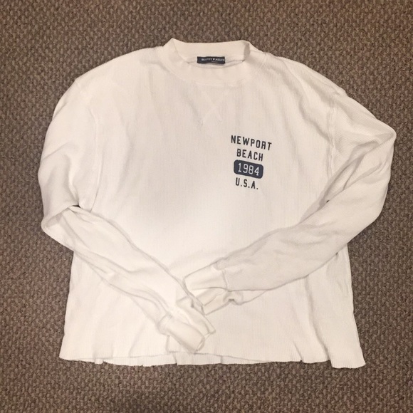 Brandy Melville Tops - Brandy Melville waffle long sleeve tee